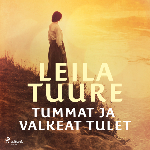 Portada del audiolibro «Tummat ja valkeat tulet», de Leila Tuure
