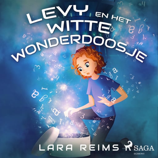 Portada del audiolibro «Levy en het witte wonderdoosje», de Lara Reims