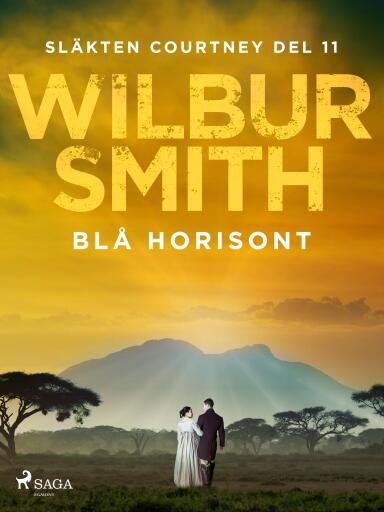 Portada del libro «Blå horisont», de Wilbur Smith
