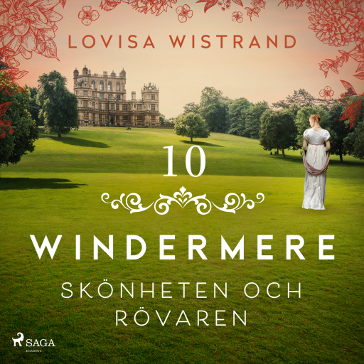 Portada del audiolibro «Skönheten och rövaren», de Lovisa Wistrand