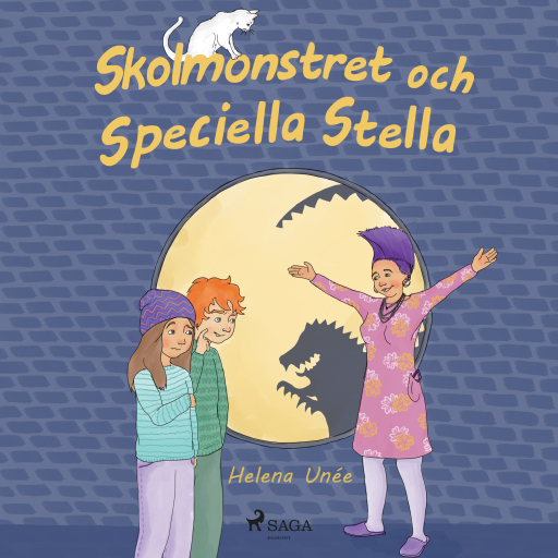 Portada del audiolibro «Skolmonstret och Speciella Stella», de Helena Unée