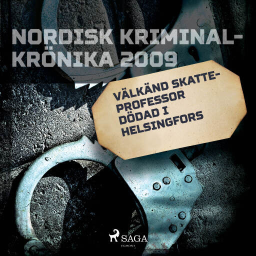 Portada del audiolibro «Välkänd skatteprofessor dödad i Helsingfors», de Diverse