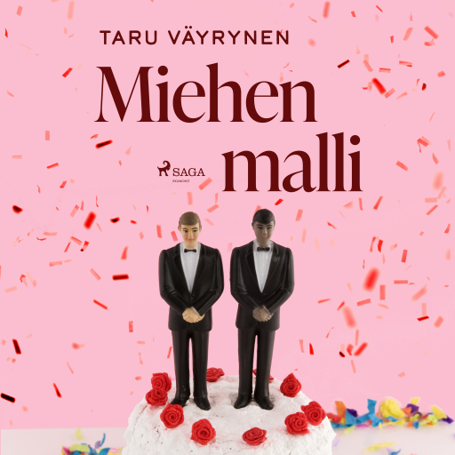 Portada del audiolibro «Miehen malli», de Taru Väyrynen