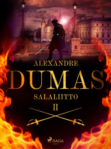 Portada del libro «Salaliitto», de Alexandre Dumas