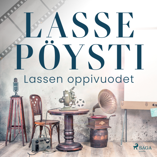Portada del audiolibro «Lassen oppivuodet», de Lasse Pöysti