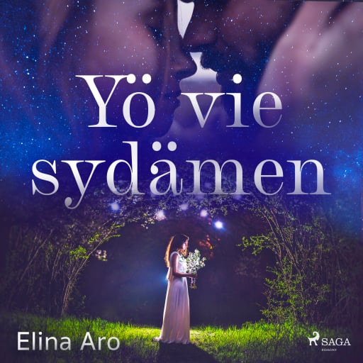 Portada del audiolibro «Yö vie sydämen», de Elina Aro