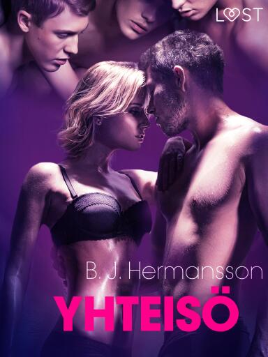 Portada del libro «Yhteisö - eroottinen novelli», de B. J. Hermansson