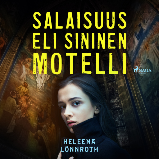 Portada del audiolibro «Salaisuus, eli Sininen Motelli», de Heleena Lönnroth