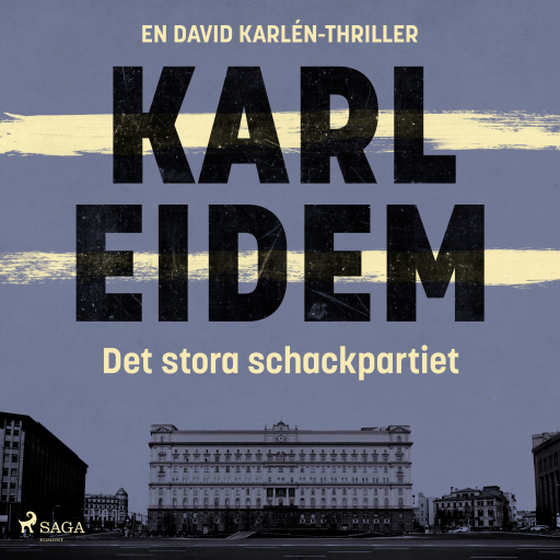 Portada del audiolibro «Det stora schackpartiet», de Karl Eidem