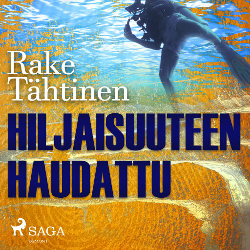 Portada del audiolibro «Hiljaisuuteen haudattu», de Rake Tähtinen