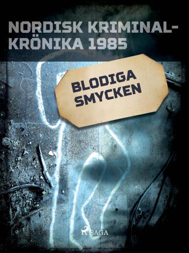 Portada del libro «Blodiga smycken», de Diverse