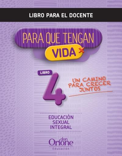 Portada del libro «Para que tengan vida. Libro docente del Libro 4 - PROMOCIÓN»