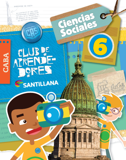 Ciencias sociales 6 CABA. Club de aprendedores - 62017558