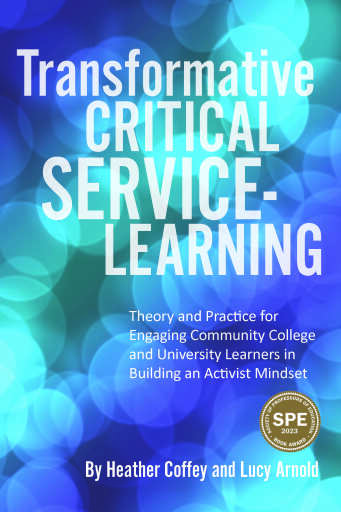 Portada del libro «Transformative Critical Service-Learning», de Heather Coffey, Lucy Arnold