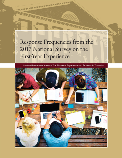 Response Frequencies from the 2017 National Survey on The First-Year Experience