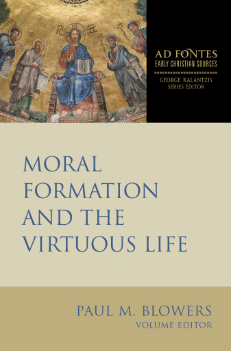 Portada del libro «Moral Formation and the Virtuous Life», de Paul M. Blowers