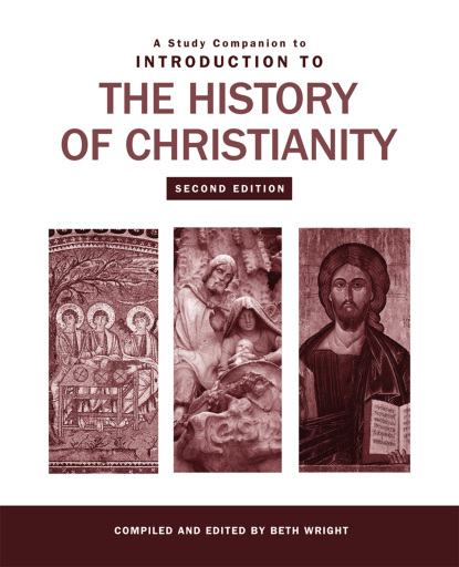 Portada del libro «A Study Companion to Introduction to the History of Christianity», de Beth Wright