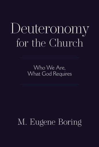 Deuteronomy for the Church