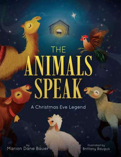 Portada del libro «The Animals Speak», de Marion Dane Bauer