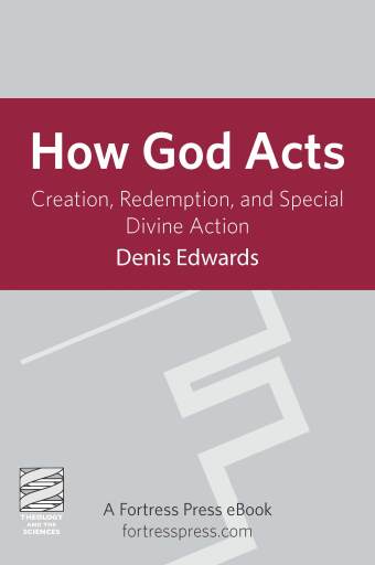 Portada del libro «How God Acts», de Denis Edwards
