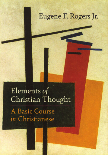 Portada del libro «Elements of Christian Thought», de Eugene F. Rogers