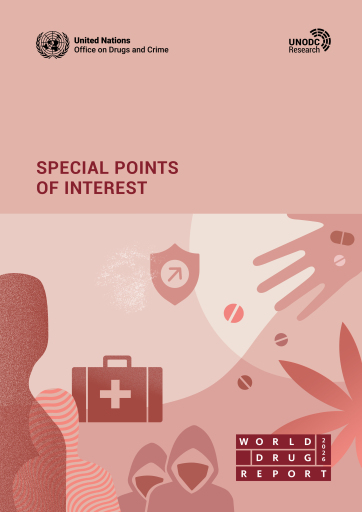 Portada del libro «World Drug Report 2026 (Set of 3 Booklets)», de United Nations Office on Drugs and Crime