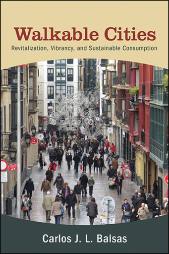 Portada del libro «Walkable Cities», de Carlos J. L. Balsas