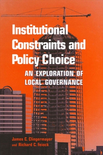 Institutional Constraints and Policy Choice