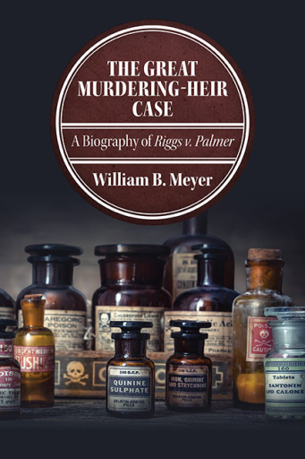 Portada del libro «The Great Murdering-Heir Case», de William B. Meyer