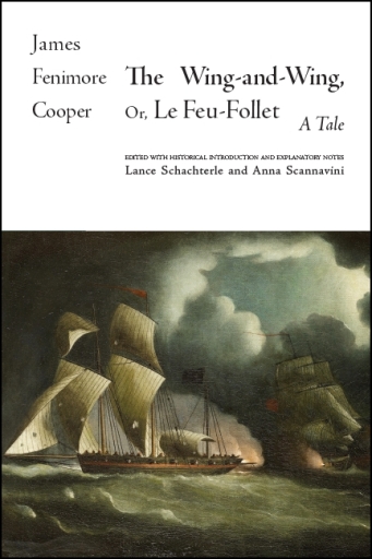 Portada del libro «The Wing-and-Wing, Or Le Feu-Follet», de James Fenimore Cooper