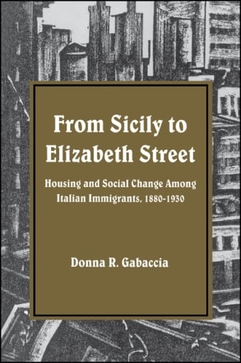 Portada del libro «From Sicily to Elizabeth Street», de Donna R. Gabaccia