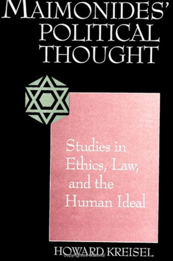 Portada del libro «Maimonides' Political Thought», de Howard Kreisel