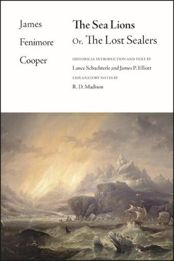 Portada del libro «The Sea Lions», de James Fenimore Cooper