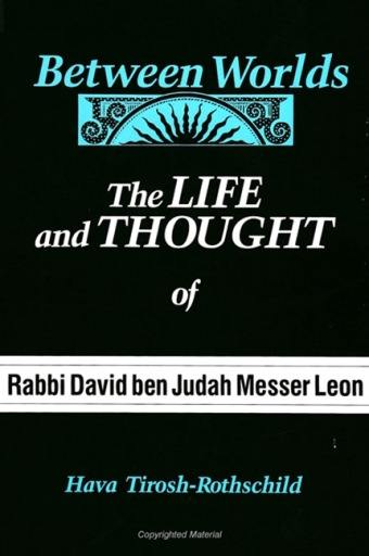 Portada del libro «Between Worlds», de Hava Tirosh-Rothschild