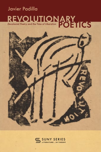 Portada del libro «Revolutionary Poetics», de Javier Padilla
