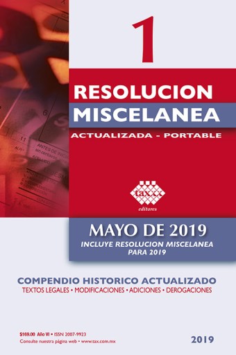 Resolución Miscelánea Actualizada -  Portable Mayo 2019