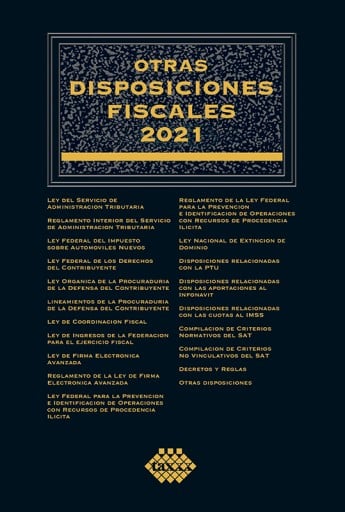 Otras Disposiciones Fiscales 2021