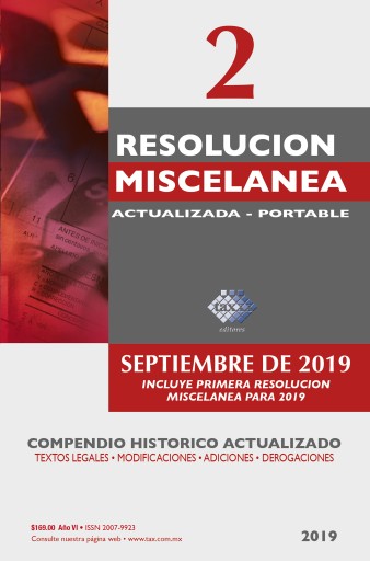 Resolución Miscelánea Actualizada - Portable Septiembre 2019