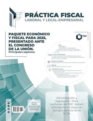 Practica Fiscal Laboral y Legal - Empresarial 1005 1era de diciembre de 2024