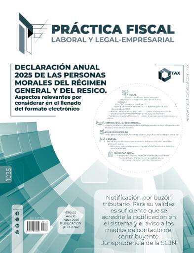Practica Fiscal Laboral y Legal - Empresarial 1035 1era de marzo de 2026