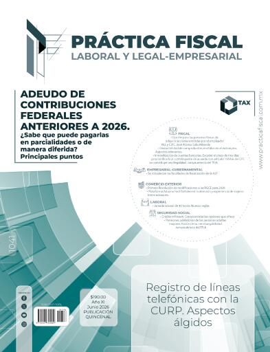 Practica Fiscal Laboral y Legal - Empresarial 1041 1era de junio de 2026
