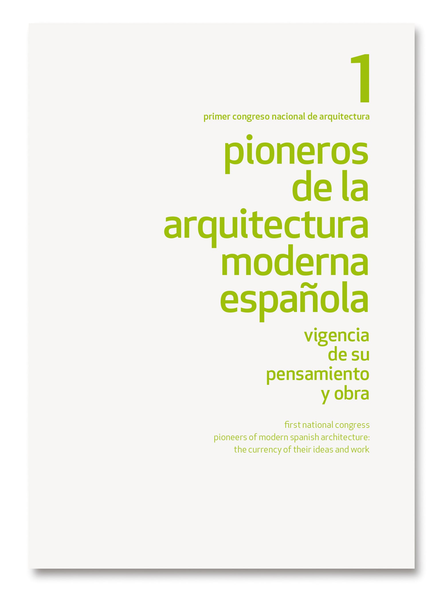 Pioneros de la Arquitectura Moderna Española