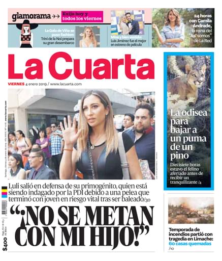 04 01 2019 La Cuarta Papel Digital La Tercera