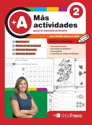 Portada del libro «Fichas Más Actividades 2», de Autores varios