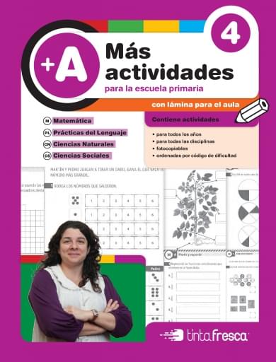 Portada del libro «Fichas Más Actividades 4», de Autores varios