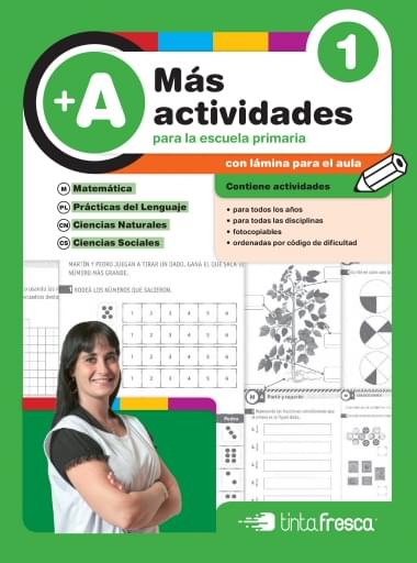 Portada del libro «Fichas Más Actividades 1», de Autores varios