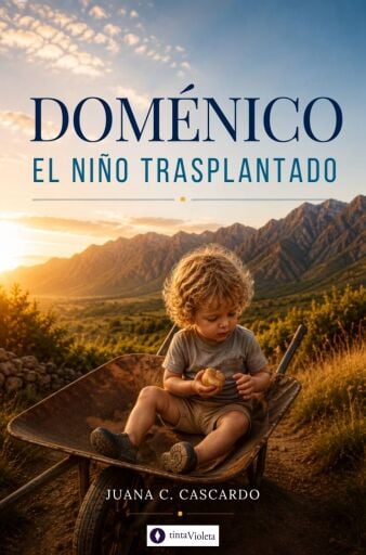 Portada del libro «Doménico, el niño trasplantado», de Juana C. Cascardo