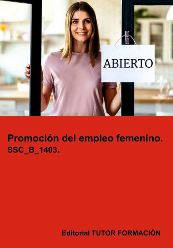 Portada del libro «Promoción del empleo femenino. SSC_B_1403.», de Elsa Rubio Duce