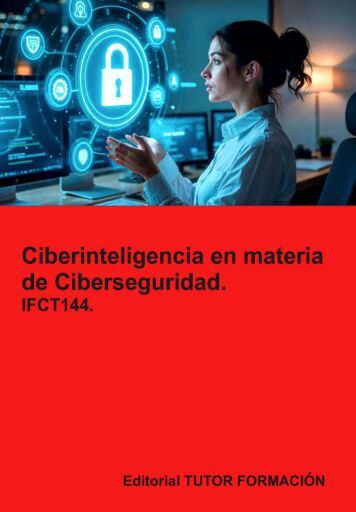 Portada del libro «Ciberinteligencia en materia de ciberseguridad. IFCT144.», de Beatriz Coronado García