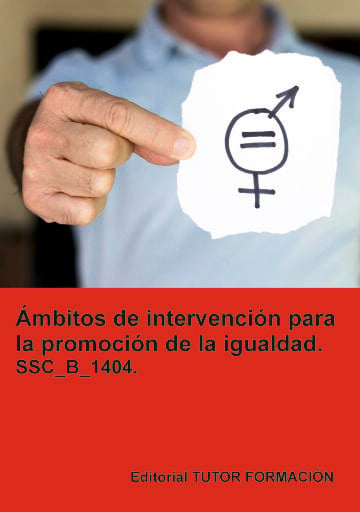 Portada del libro «Ámbitos de intervención para la promoción de igualdad. SSC_B_1404.», de Elsa Rubio Duce